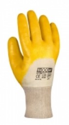 2356 Nitril-HS, gelb, Strickbund, Kat.2