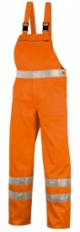 4304 Warnlatzhose, EN 471, Textil 270 g, leuchtorange